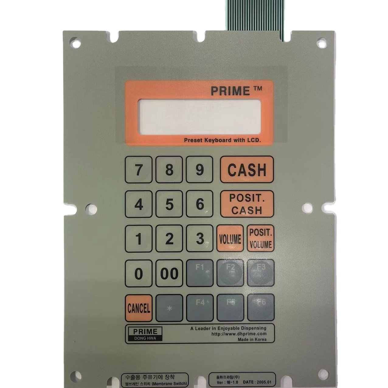 New product film foil switch supplier customization