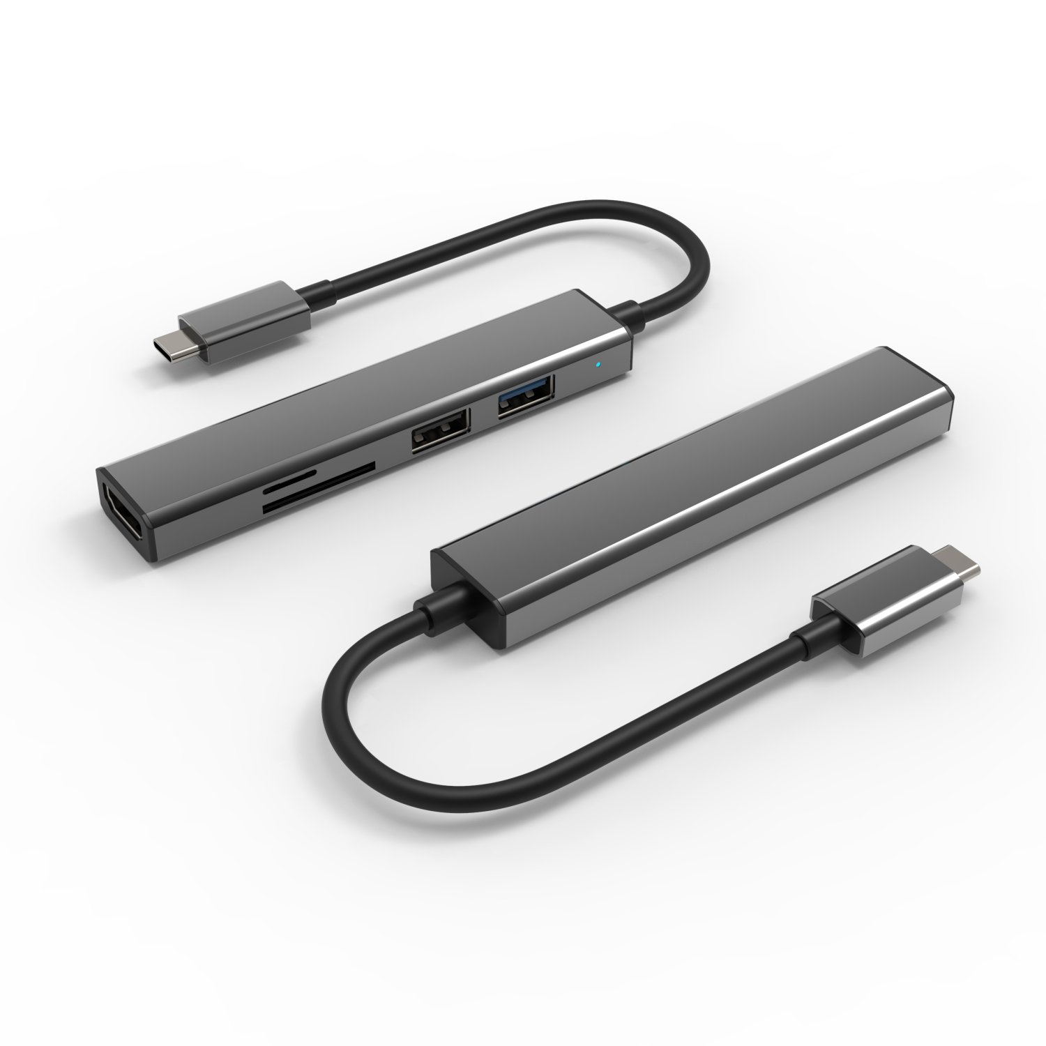 Trend 5-in-1 USB C hub 4k display 3.0 2.0 USB 100W PD charging dock, suitable for laptops