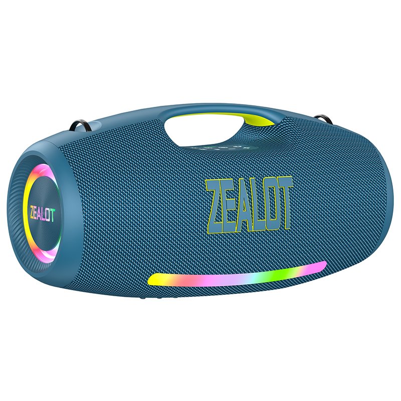 Zealot S89 250W Karaoke Wireless Speaker 48000mAh Battery Mobile Power RGB LED Portable Outdoor Speaker Computer Phone