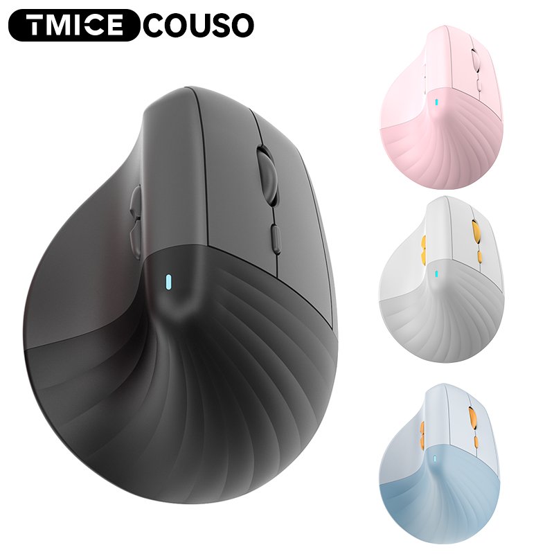6D Vertical Ergonomic Mouse Click Bluetooth Wireless Charging Ergonomic Mouse Laptop Vertical Mouse