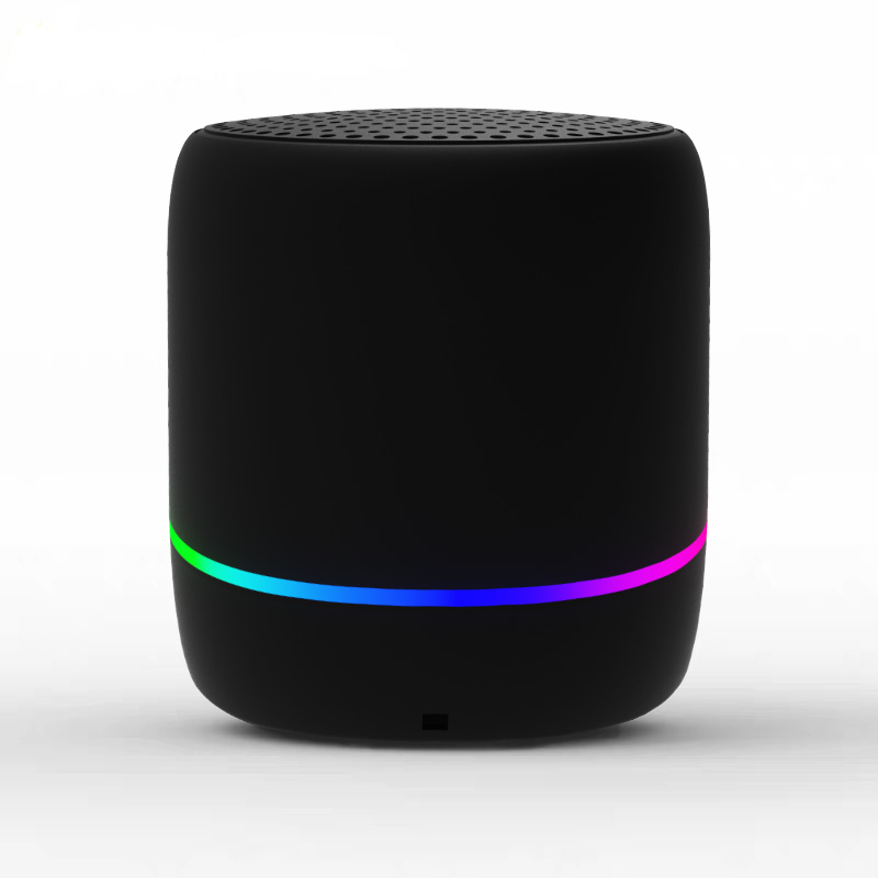New waterproof wireless music portable outdoor color LED light BT speaker launched