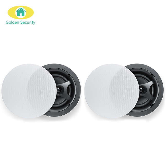 High quality wireless ceiling main speaker works from BLE wireless speaker, background music amplifier installed on the ceiling